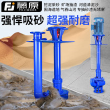 藤原液下渣浆泵立式砂浆泵河底抽沙泵鱼塘清淤排污泵耐磨泥浆泵