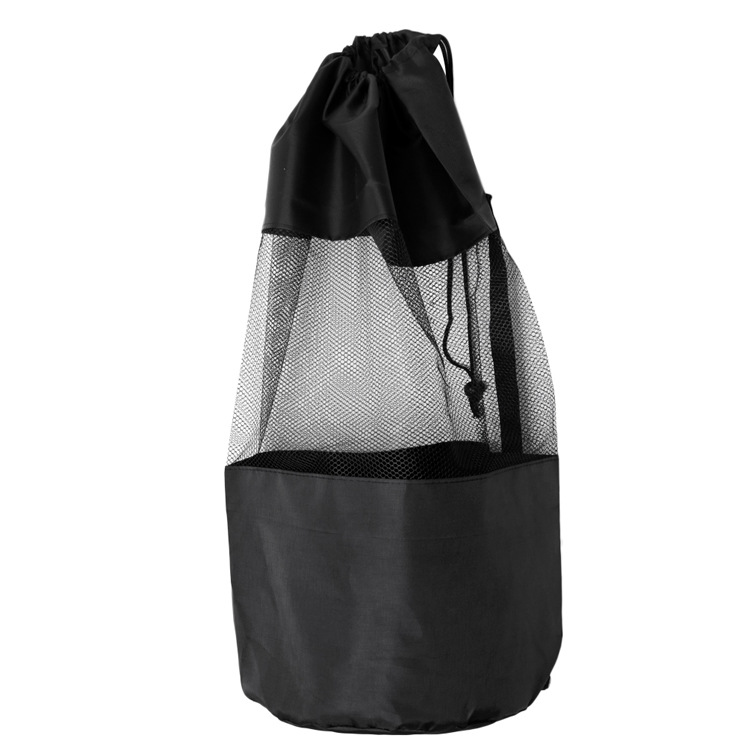 BSCI认证可回收材质rpet210d拼接抽绳袋 GRS认证可定logo颜色袋子