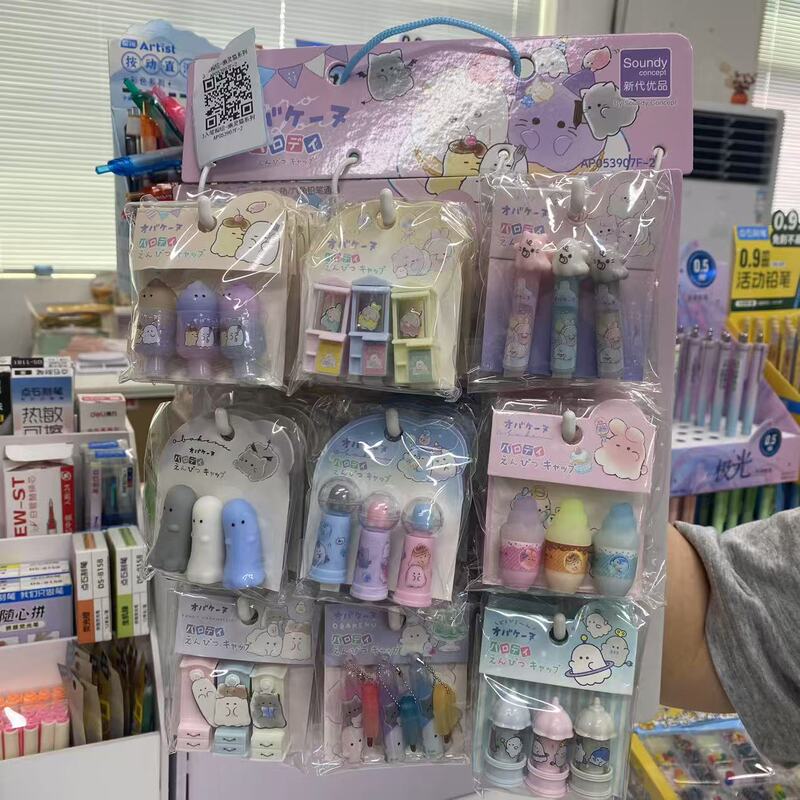 新世代の高品質クリエイティブ漫画かわいいペンキャップ形状大規模なコレクション鉛筆保護カバー|undefined