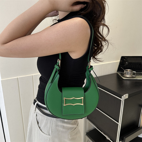 This year's popular bags for women, simple summer new style  hand-carrying women's bags, armpit trendy fashion single shoulder dumpling bag