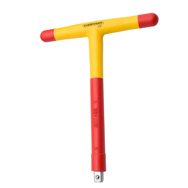 艾威博尔 10mm系列双色柄VDE绝缘T型扳手 410324