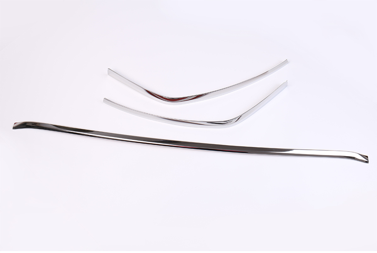 Suitable for 24 Toyota Erffa 40 Series Stainless Steel Front Lip Sequin ALPHARD Special Exterior Automotive Accessories