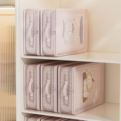 分格整理袋四件套收纳神器家用衣柜衣柜放换季衣物抽屉分类储物袋