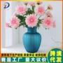 北欧客厅培养透明花瓶