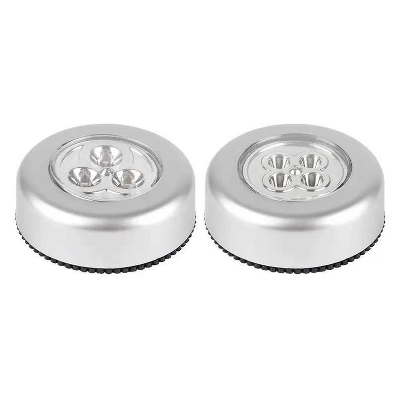 3LED сенсорный поглаживает свет в студенческой спальне, ночная комната, ночная ночь, ночная лампа, мини-освещение, шкаф