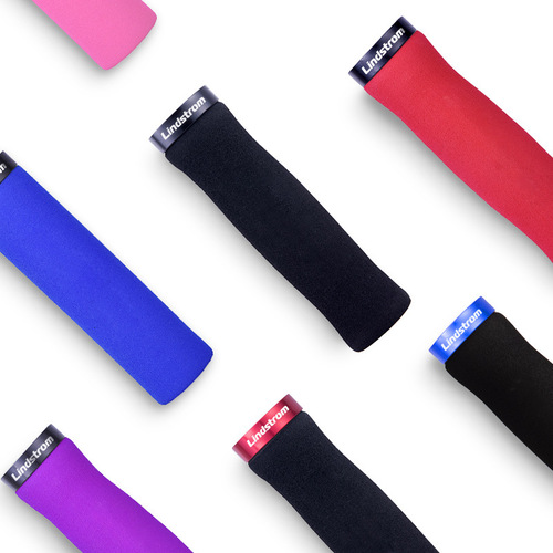 Bike handlebar cover, one-sided lock, mountain bike sponge handle, colorful grip