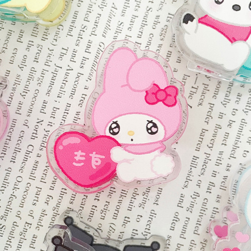 Door Hook Cartoon Student Yiwu Small Commodity Bathroom Hook Cute Acrylic Seamless Hook No Punching