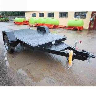 4 T flatbed trailer agricultural trailer tractor transport trailer pallet truck trailer