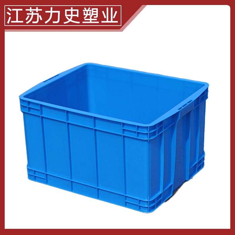 Caja de plástico grueso caja logística rectangular con cubierta caja caja marco giratorio fábrica caja de plástico historia de fuerza personalizada al por mayor image 4