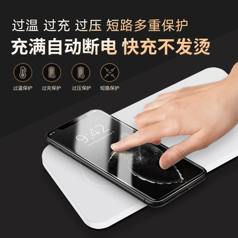 Apple, умные совместимые наушники, зарядное устройство с чипом, 10 Вт, Android