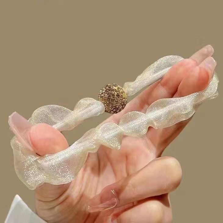 Coletero de Organza con Alta Elasticidad para Coleta