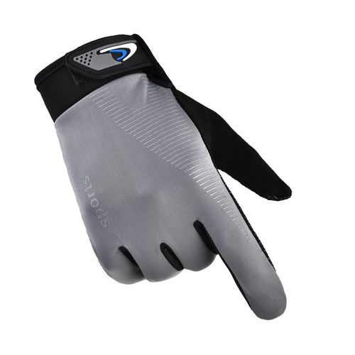 Cross-border outdoor sports new gloves anti-slip sun protection touch screen breathable thin ice silk spring and summer cycling gloves
