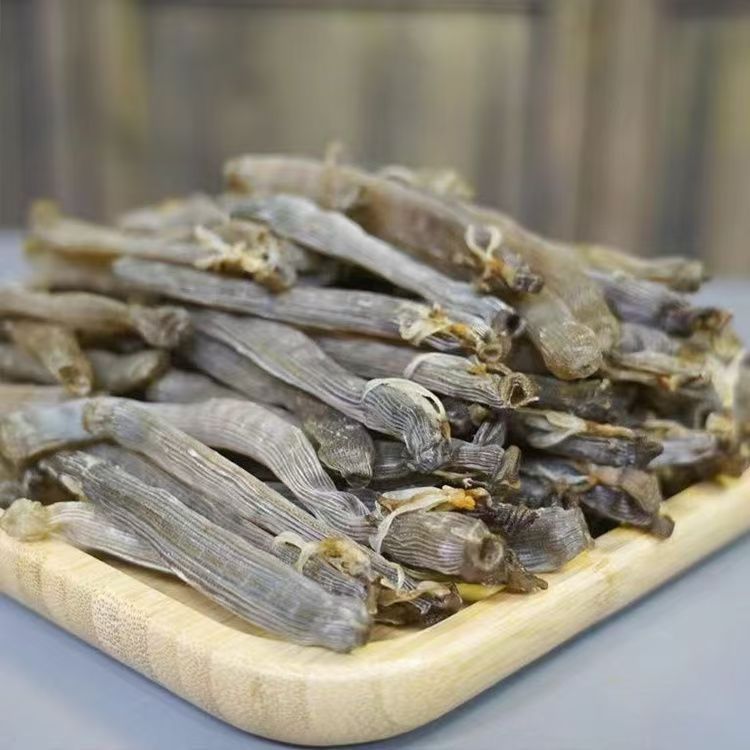 Dried Sandworm Sipunculus nudus Sha Chong 500g Premium Whole Sun-Dried Sea Worm for Soup and Congee specifications