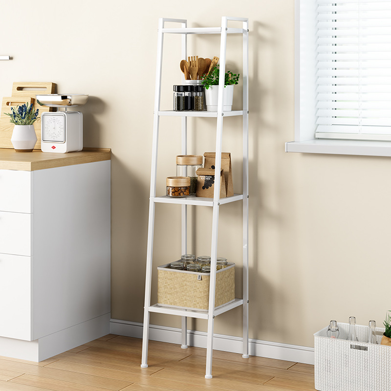 Estante Organizador de Baño y Dormitorio – Blanco, Multifuncional, Hierro