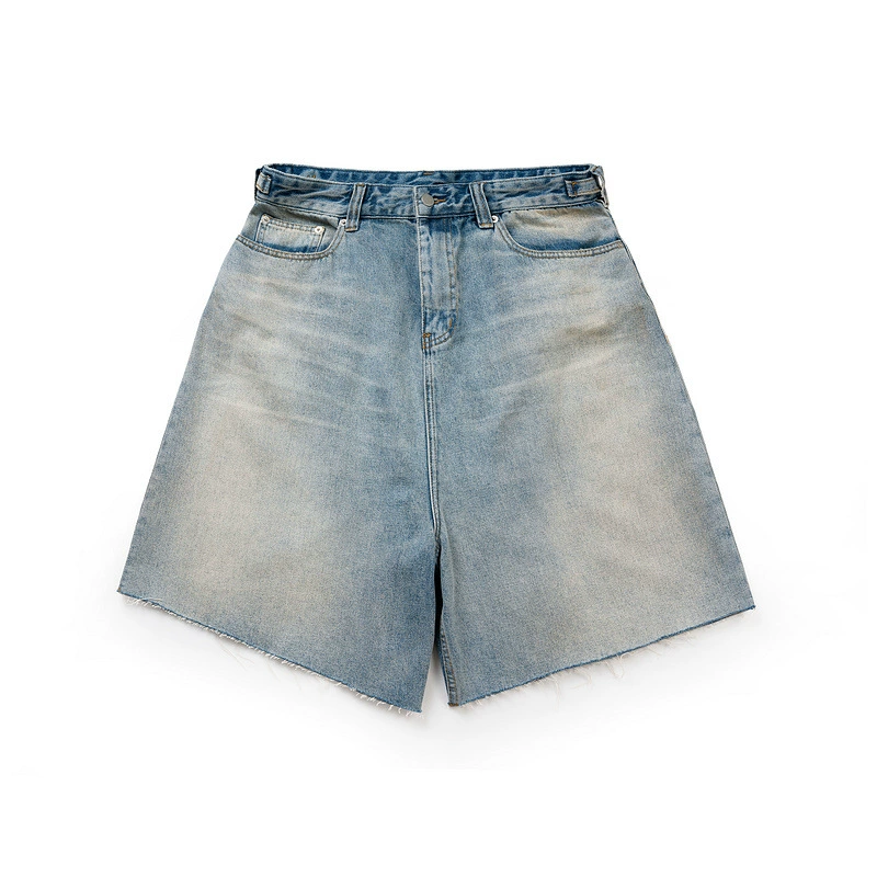 Bawei Skater old rosted denim shorts
