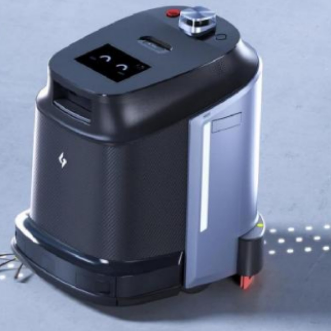 Edificios de oficinas, hospitales, hoteles, escenas múltiples limpieza interior, limpieza del suelo, lavado del suelo, polvo, empuje de un robot de sombra S1