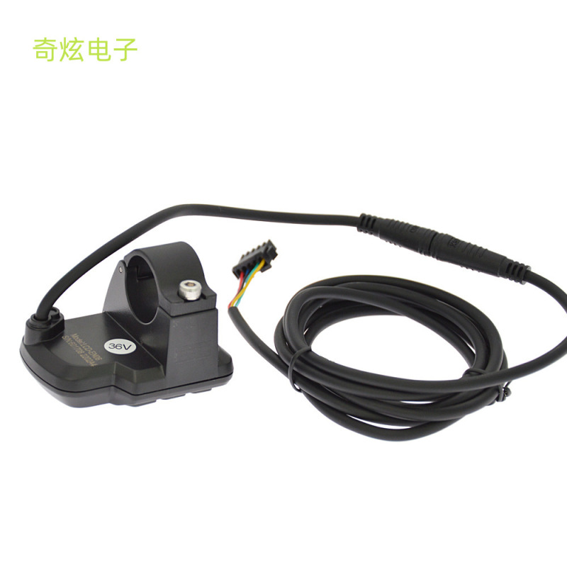 マウンテンバイクリチウム電池改造電気アクセサリー LCD EN06 LCD 計器防水 5 コア配線 36V48V ユニバーサル|undefined