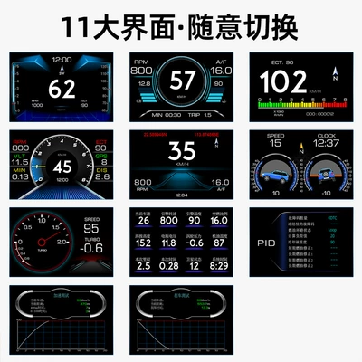 Weiying's New Car Hud Car display