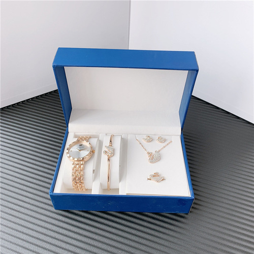 Factory brand packaging gift box with lid watch box bracelet box decoration wholesale custom gold print LOGO