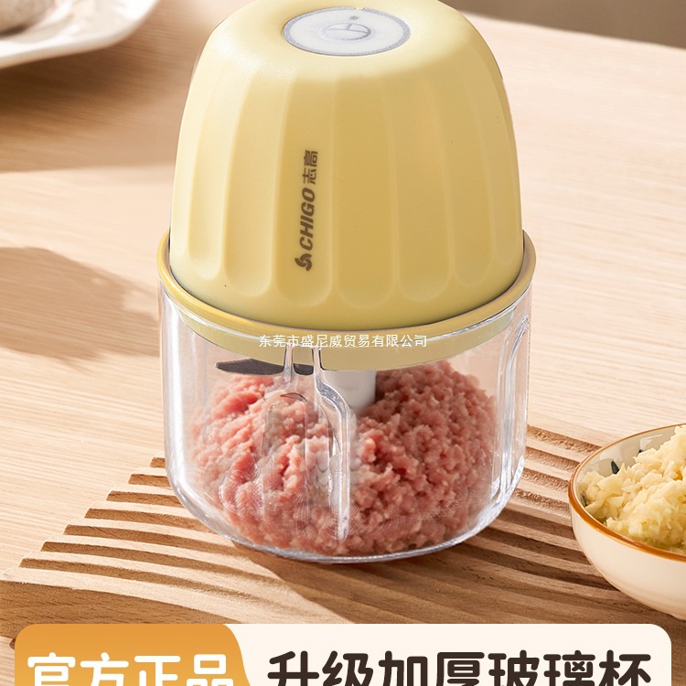 Pet Food Processor for Homemade Cat Food, Small Multifunctional Meat Grinder, Blender for Cat and Dog Supplementary Food