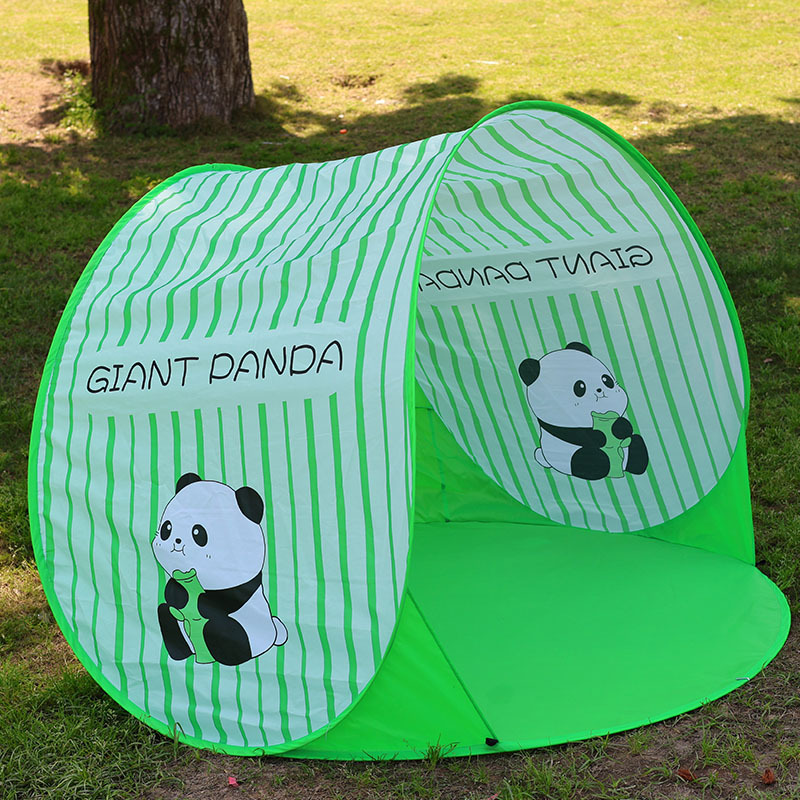 Cross-border Summer New Ins Wind Speed Open Beach Tent Outdoor Portable Foldable Sun Protection Picnic Tent Quick Throw