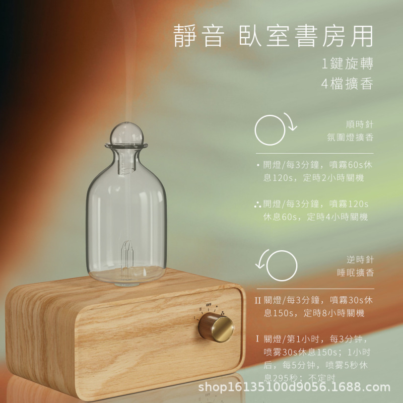 AM02無水冷気器アロママシン家寝室睡眠アロママシン充電可能USB純精油冷香器|undefined