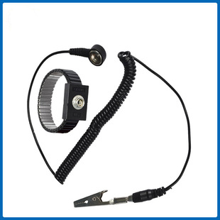 Alto Factory Anti-static Wrist Strap Adjustable Length Baking Paint Comfortable Metal Hypoallergenic Stainless Steel Wrist Strap