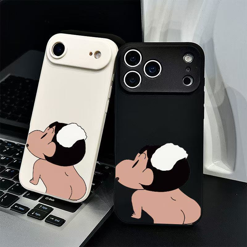 Bathing Xiaoxin Is Suitable for Apple 17 Straight Edge Rubik's Cube Apple 16 Promax Full Cover 15 Pro Anti-Fall 13 Soft Shell 1