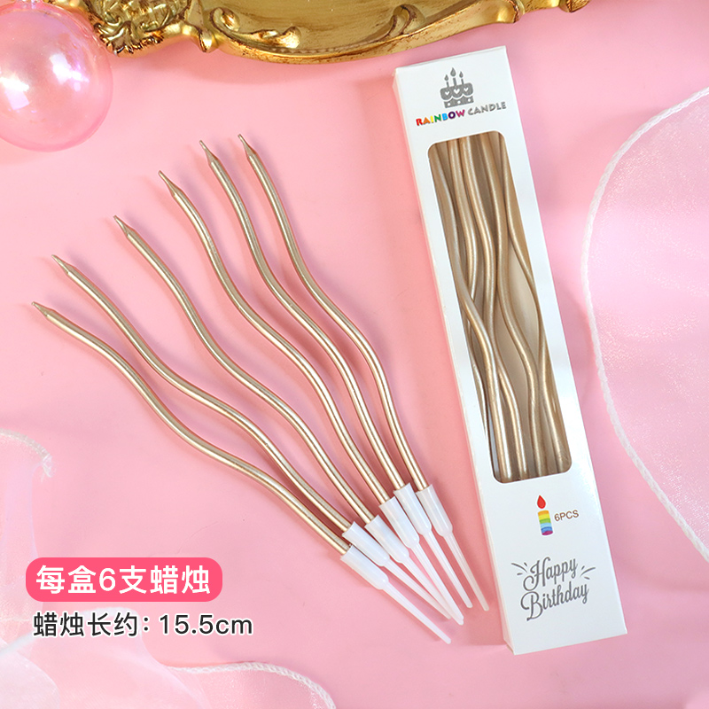 샴페인 커브 캔들 10박스