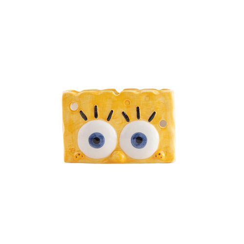 Cartoon Large Hand-painted Ceramic Aroma Mosquito Repellent Incense Burner Plate, Aroma Repelling Plate Trivet, Stand, Holder, Ash Box, Fireproof