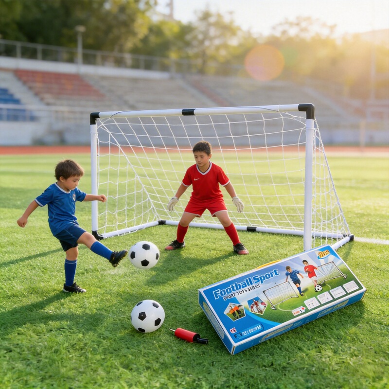 Cross-Border Children's Football Goal Frame, Portable, Removable, Outdoor and Indoor Sports Toy Football