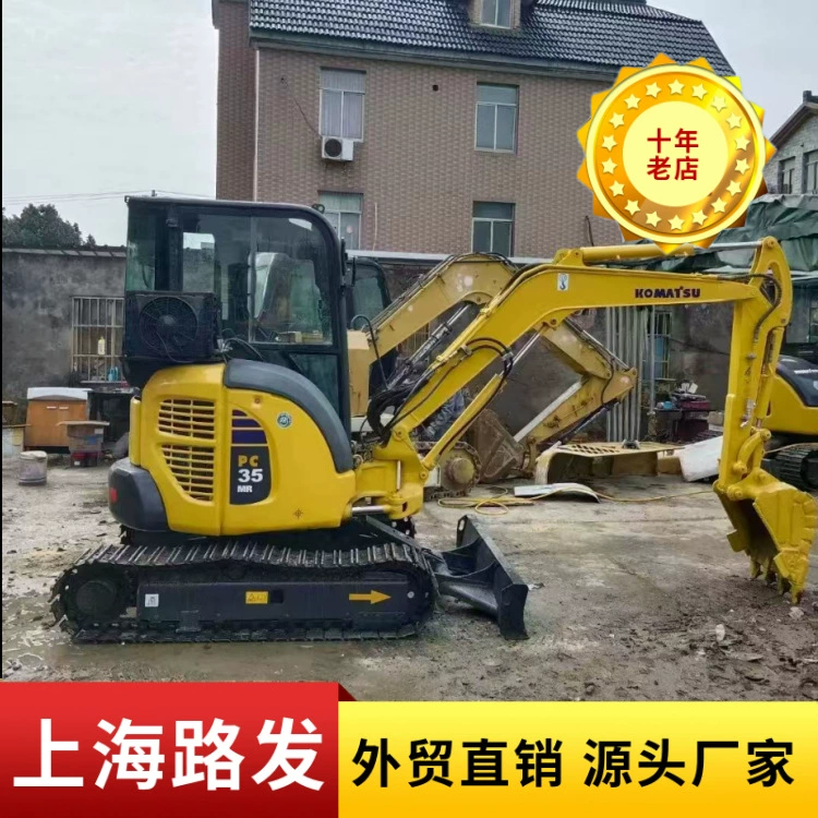 Спот экспорт подержанный Komatsu PC35 экскаватор Komatsu 35 мини-экскаватор обеспечивает таможенную декларацию