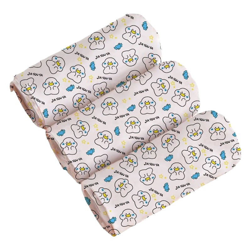Disposable shoe cover cartoon printed non-woven fabric extra thick household non-slip indoor student thickened wear-resistant foot cover
