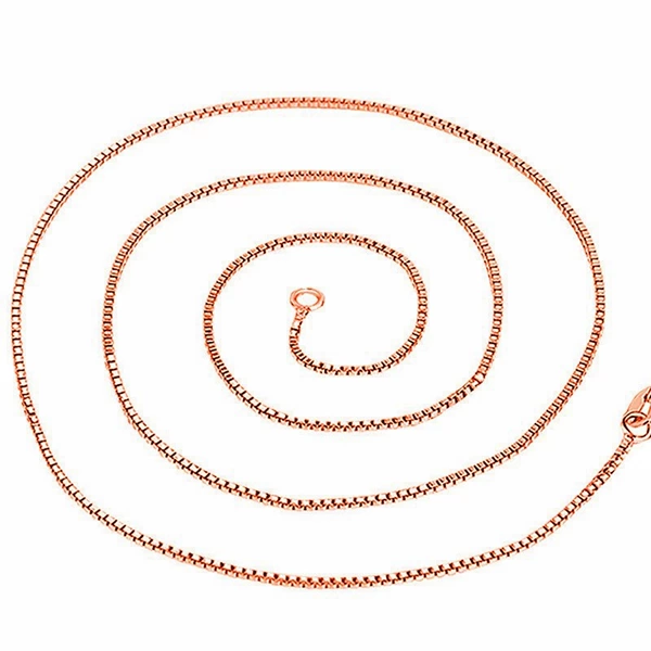 Glosted Rose Golden Box Chain [Single Chain]