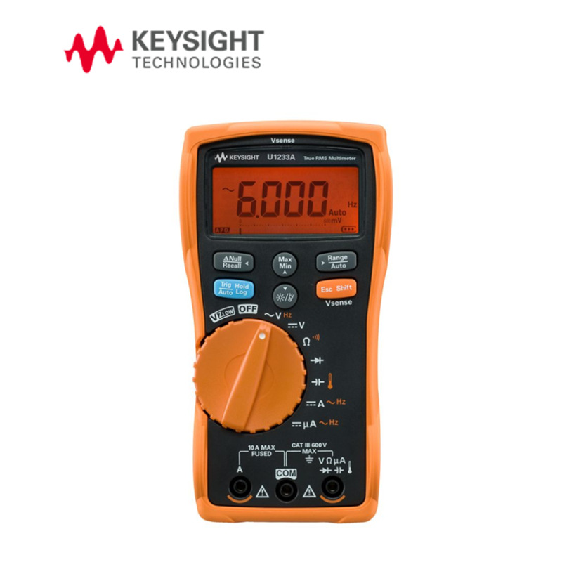 是德/安捷伦U1231A U1232A U1233A高精度手持数字万用表