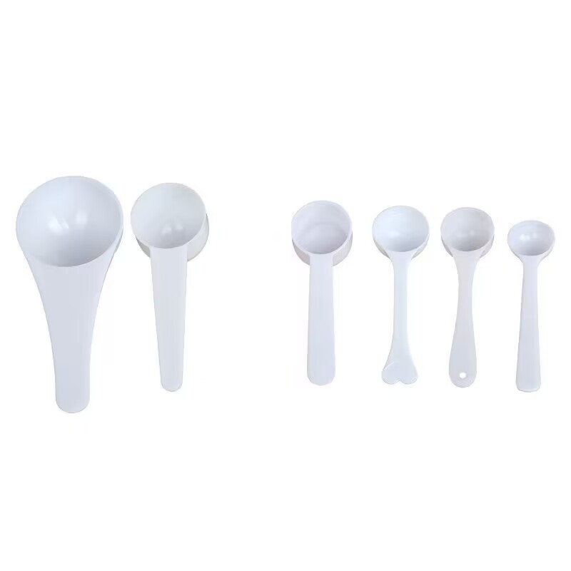 Cuchara de medición de plástico 1g2.5g3g5g5g10g15g G cuchara de leche en polvo cuchara cuantitativa cuchara de fruta en polvo cuchara pequeña al por mayor