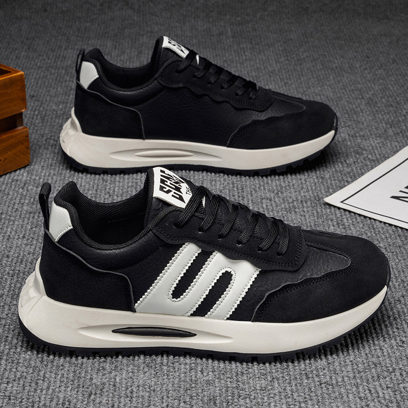 Zapatos de hombre nueva tendencia casual de moda versátil zapatos deportivos primavera-verano casual zapatos de hombre con suela gruesa zapatos de papá