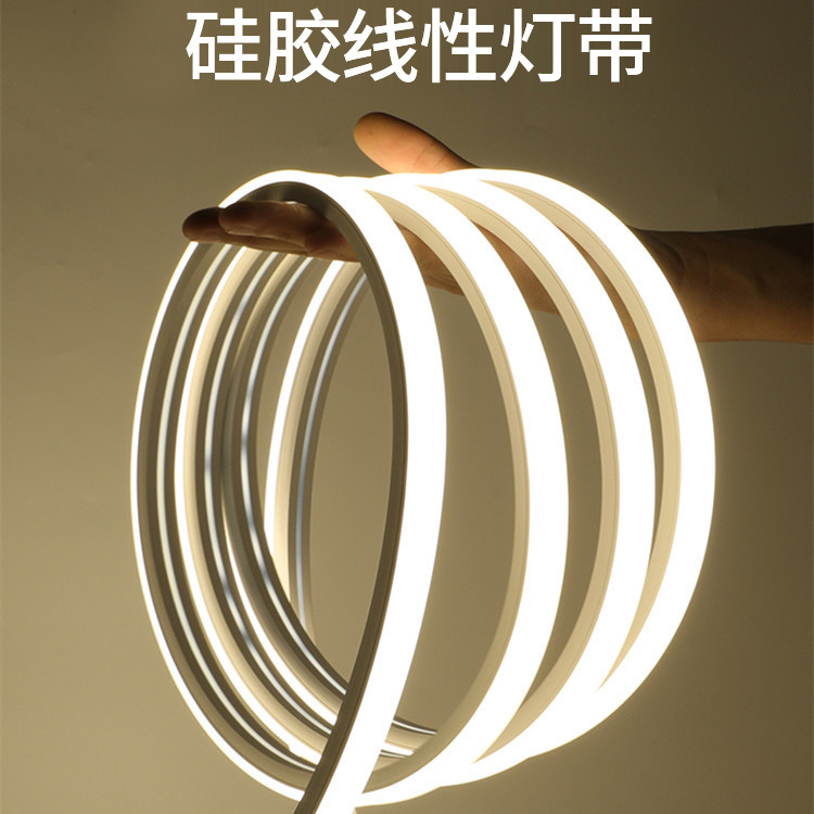 led硅胶灯带嵌入式柔性套管灯低压12V/24V霓虹造型户外防水软灯带-阿里巴巴