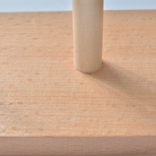 New Cloud Children's Geometric Shape Stack Column Block Educational Baby Cognitive Montessori Early Education Enlightenment Intellectual Toy