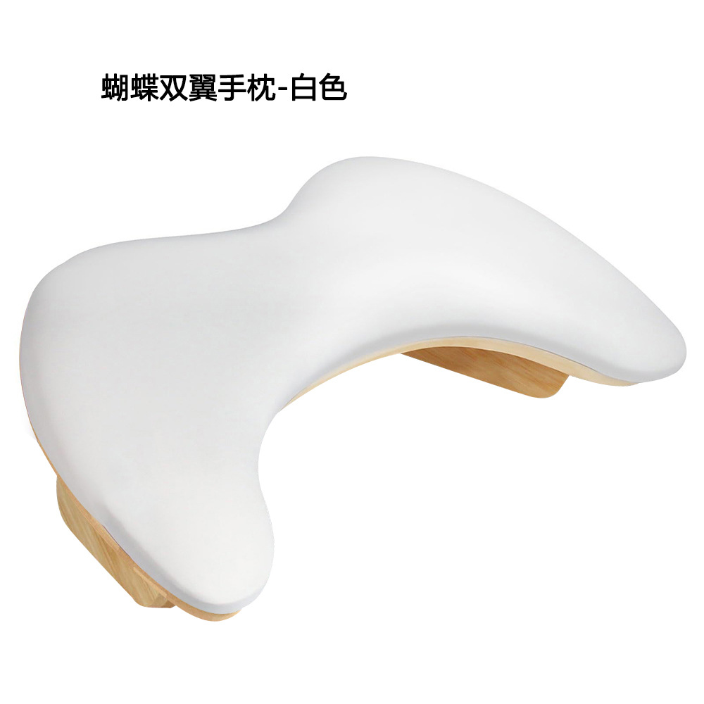 U-shaped Light Luxury Russian Butterfly Nail Pillow Set Customers Can Rest Phototherapy Lamp Desktop Nail Shop Tools