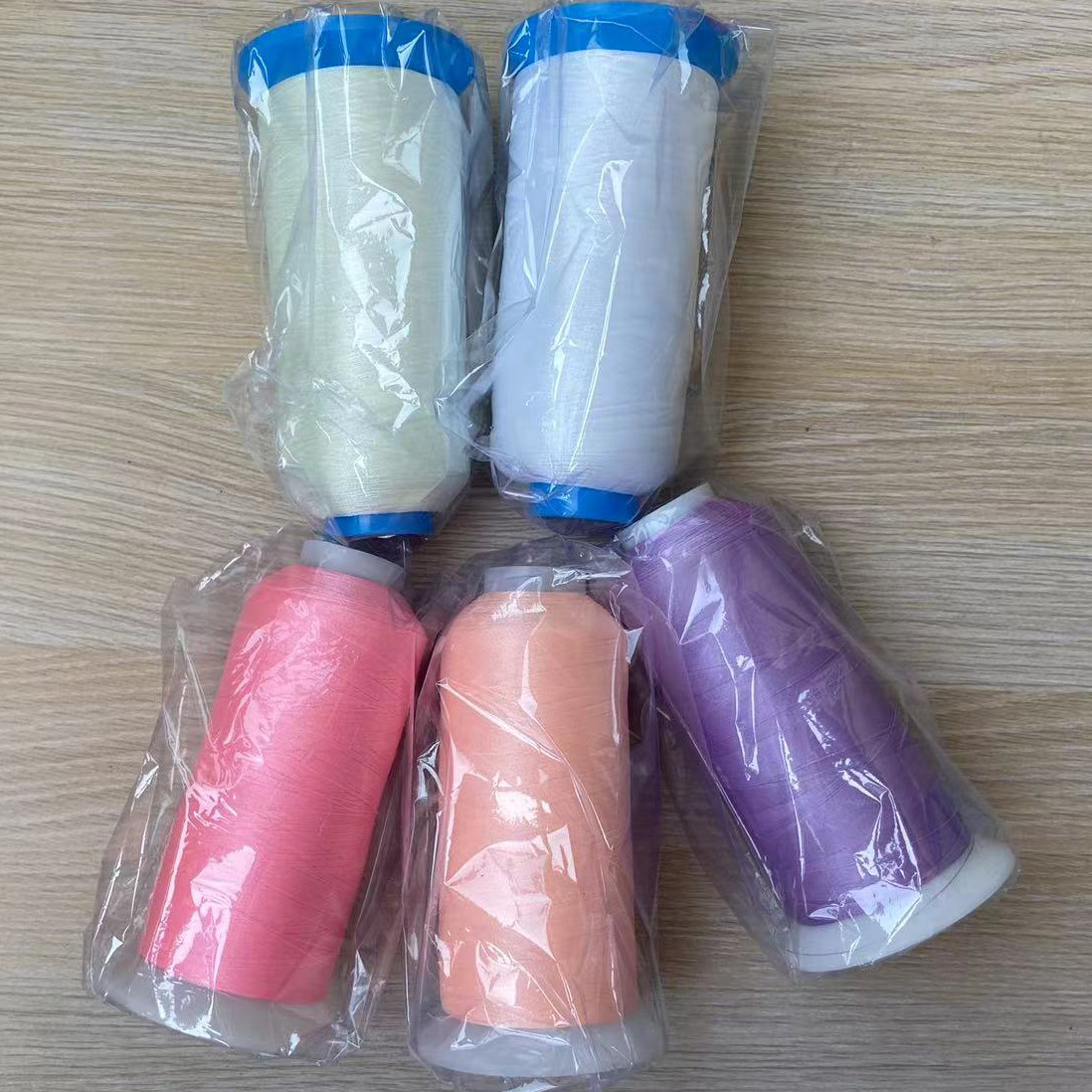 厂家发货十字绣线150D/2 15色夜光线 电脑绣花线发光缝纫线