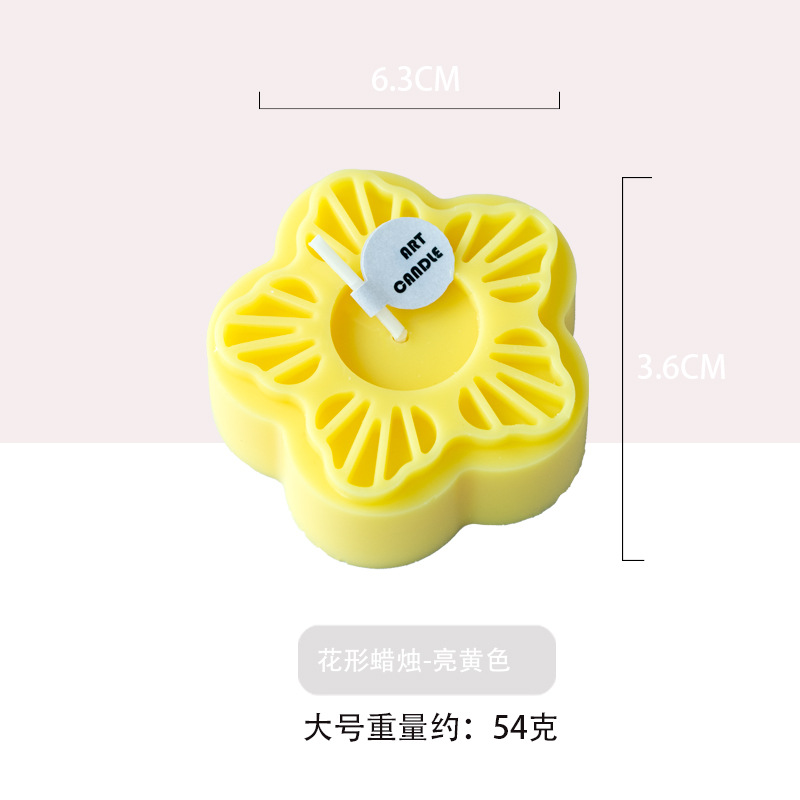 Festival de mediados de otoño pastel de Luna flor conejito forma vela lindo interesante decoración creativa decoración Venta caliente al por mayor