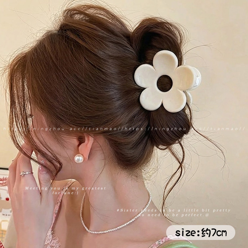2026 nuevo clip de agarre de alto nivel lindo coreano cabeza trasera clip de cabello toque de cabello gran exquisito clip de tiburón clip de cabello image 288