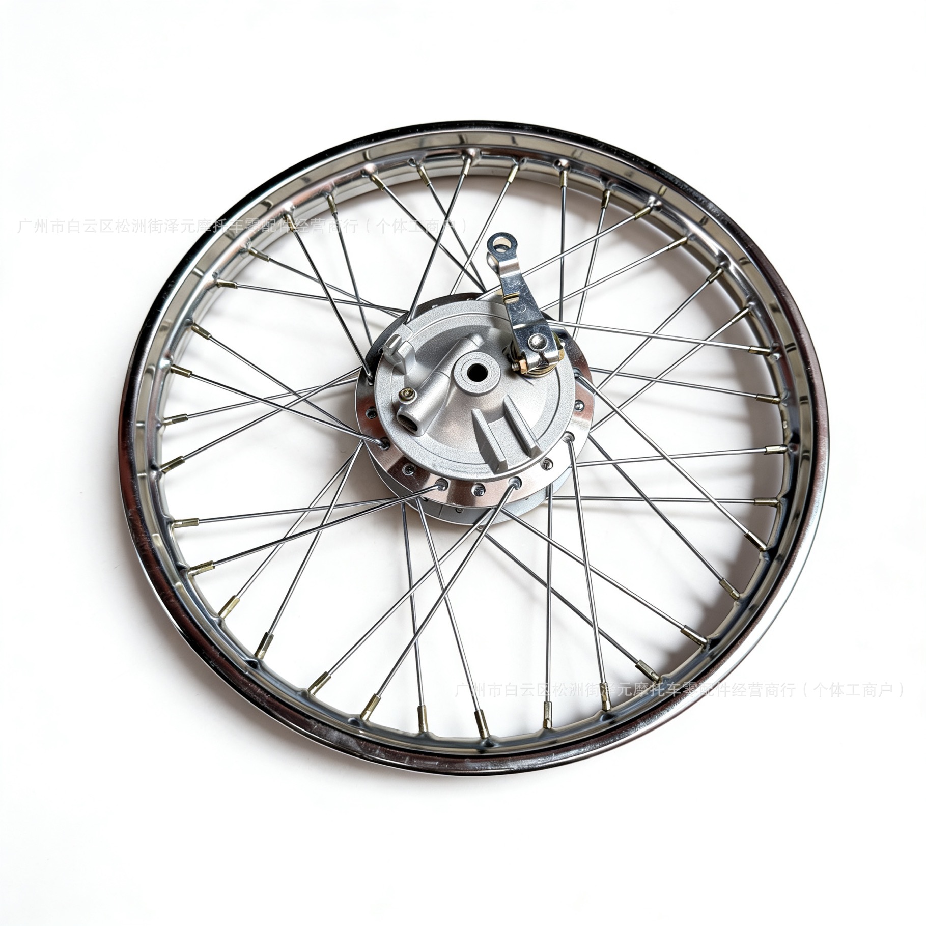 Cg125 Motorcycle Rim Zj125/Cg125 Motorcycle Modified Retro Wheel Front and Rear Wheel Assembly Set