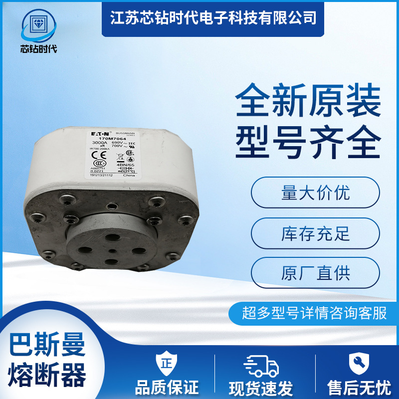 170M7061 170M7062 170M7063 巴斯曼BUSSMANN熔断器保险丝