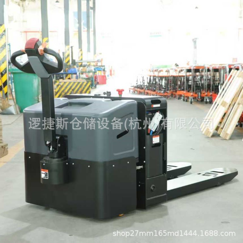 大吨位电动搬运车 5吨电动托盘叉车步行式 电动液压搬运车