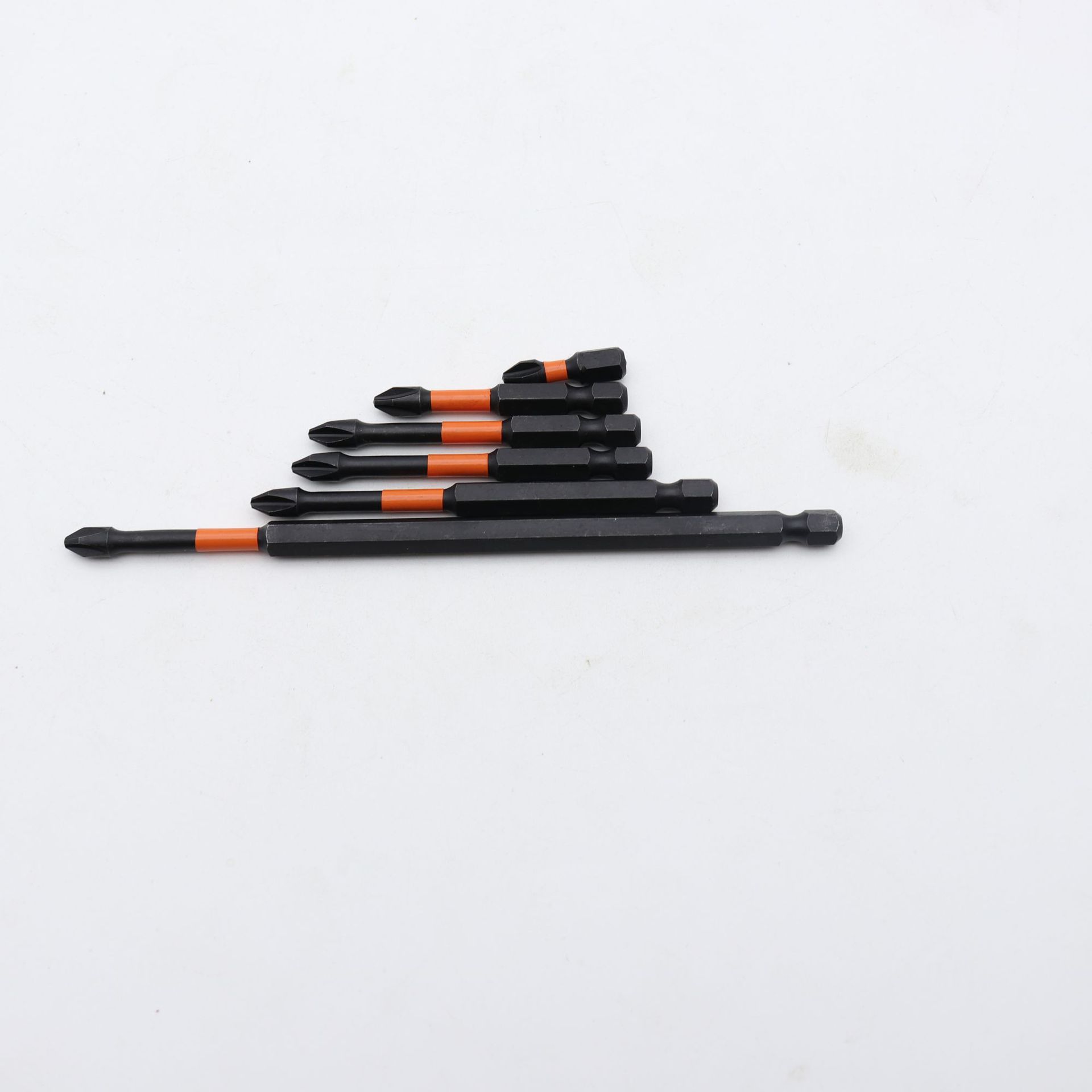 黑色电泳冲击批头耐冲击强磁PH2单头十字批头螺丝刀头批咀