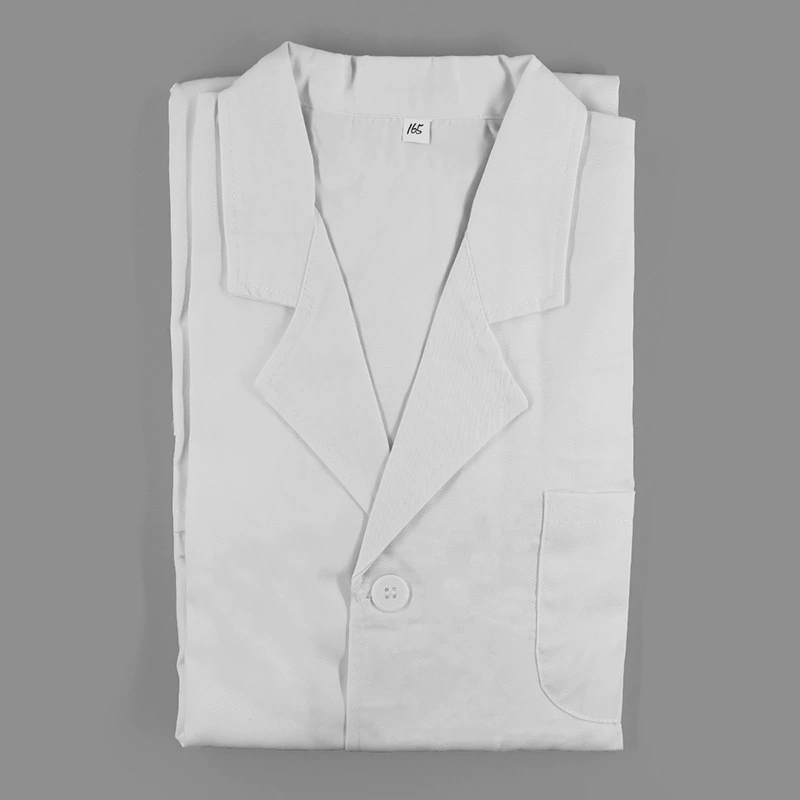 FPT009CS-1 шт. Рабочая одежда/белый халат (толстый) большой размер