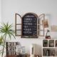 American Country Retro Old Fake Window Blackboard Wall Hanging Storage Partition Shelf Coffee Clothing Store Wall Decoration Stereo