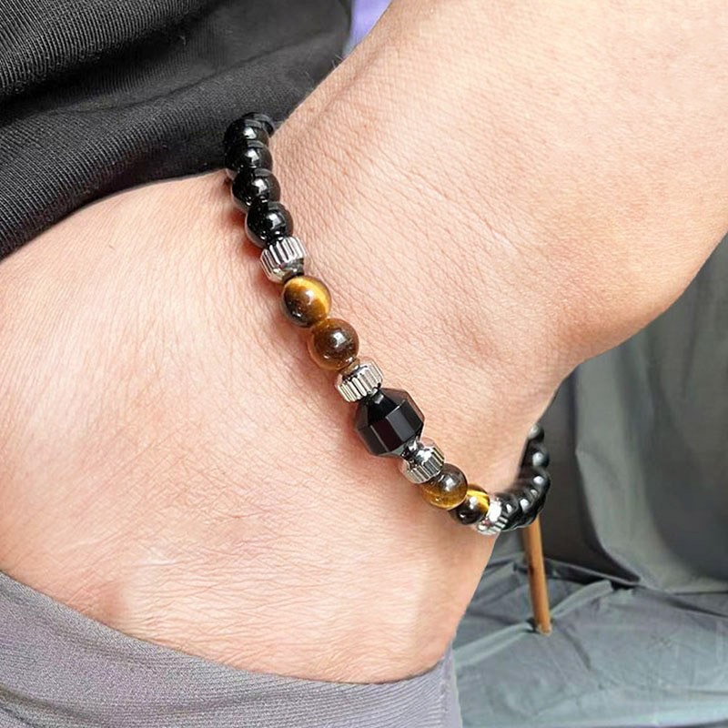 Stainless Steel Exquisite Cold Style Bracelet for Men and Women Trendy High-end Sense Niche Fashion European and American Hip Hop All-match Personalized Jewelry